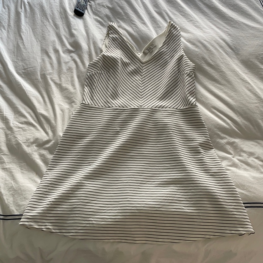 Black and White Stripped Dress